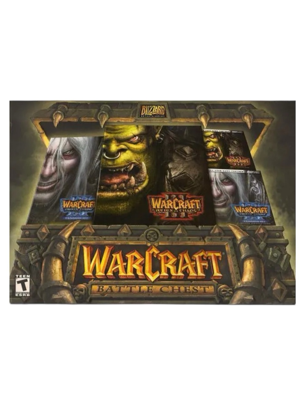 WARCRAFT III BATTLE CHEST PC GAME - PRE-OWNED (SELLING AS IS!)